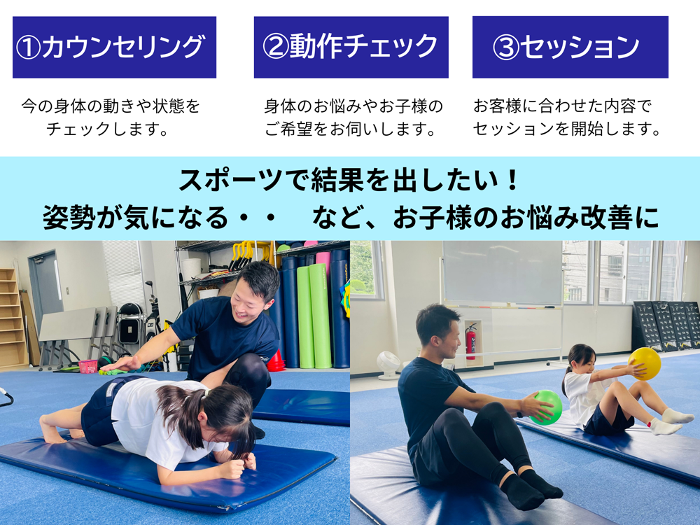 子どもパーソナル｜アルゴスポーツ｜川崎パーソナルジム